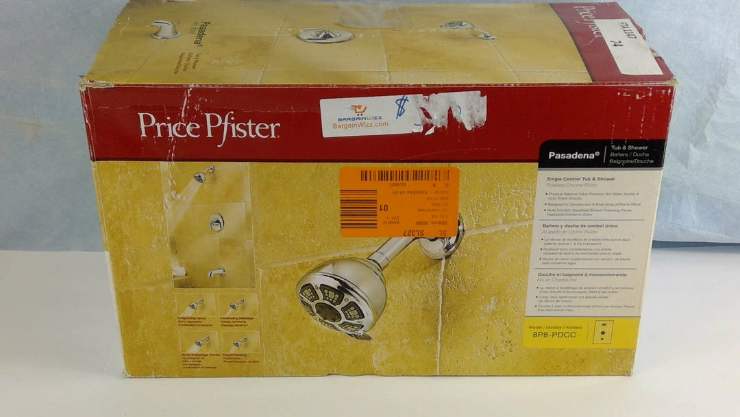 Top 10 π Bargainwizz Bath Price Pfister 8p8pdcc "Single Handle" Tub & Shower Faucet - Chrome 74 π€© 5 Bargainwizz Bath Price Pfister 8p8pdcc "Single Handle" Tub & Shower Faucet - Chrome 74