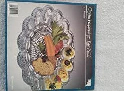 Bargainwizz Vintage Indiana Glass Crystal Happenings 11” Egg Relish Server Tray Platter 2410