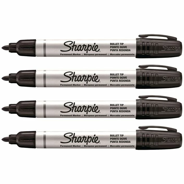 Coupon โค๏ธ Bargainwizz Sharpie Permanent Markers Black Pro Bullet Tip (4-Pack) Blacks Office Supplies ๐ 3 Bargainwizz Sharpie Permanent Markers Black Pro Bullet Tip (4-Pack) Blacks Office Supplies
