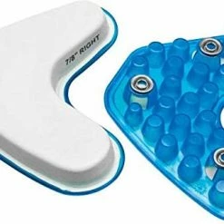 Bargainwizz Sports & Outdoors Air Maxx (TPU) Schutt Football Helmet Jaw Pads - One Pair - 11/8 Inch