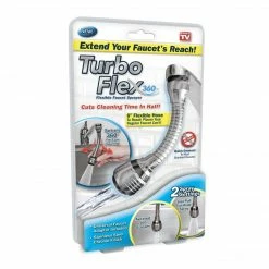 Bargainwizz Turbo Flex 360 Instant Hands Free Faucet Swivel Spray Sink Hose Home & Garden