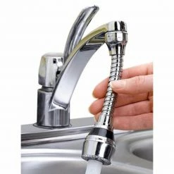 Bargainwizz Turbo Flex 360 Instant Hands Free Faucet Swivel Spray Sink Hose Home & Garden