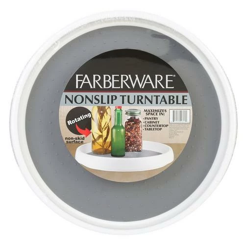 Flash Sale 𧨠Bargainwizz Kitchen Farberware Non-Slip Lazy Susan β 3 Bargainwizz Kitchen Farberware Non-Slip Lazy Susan