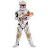 Bargainwizz Star Wars Deluxe Clone Trooper Commander Cody Costume Costumes