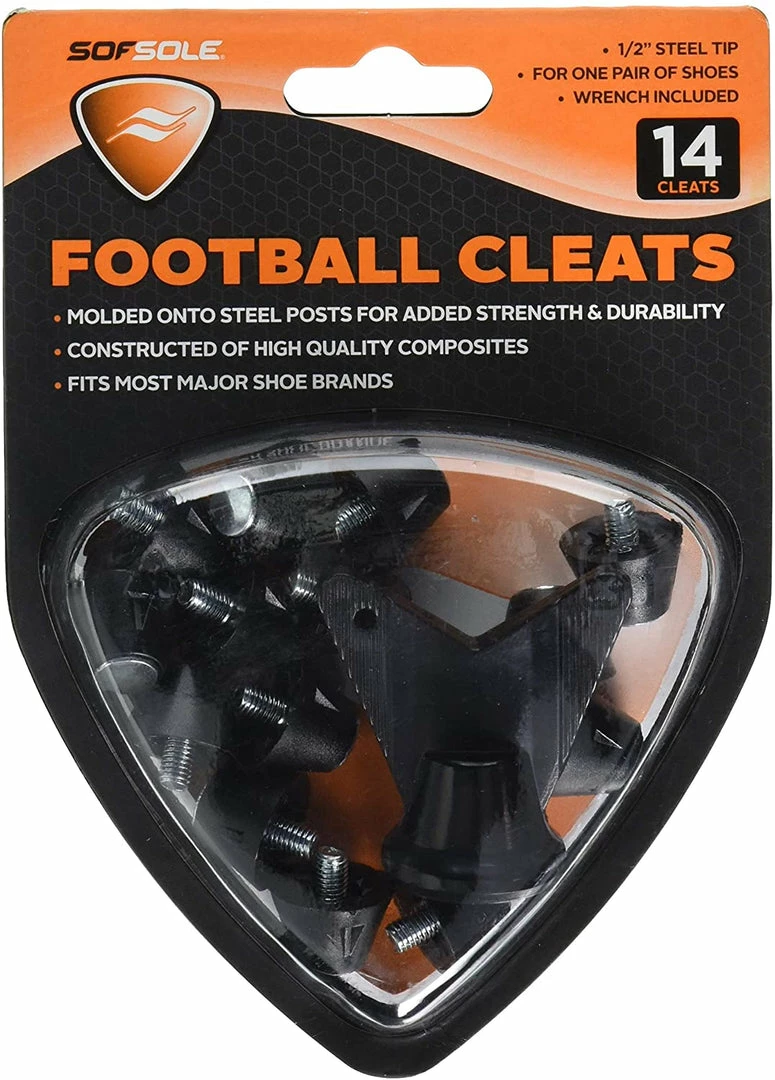 Brand new β€οΈ Bargainwizz Sports & Outdoors Sof Sole Steel Tip Replacement Cleat For Football π Shoes, 1/2-Inch π― 3 Bargainwizz Sports & Outdoors Sof Sole Steel Tip Replacement Cleat For Football Shoes, 1/2-Inch