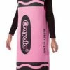 Bargainwizz Crayola Tickle Me Pink Crayon Costume