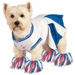 Bargainwizz Deluxe Cheerleader Pet Costume Costumes Pets