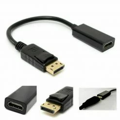 Bargainwizz DisplayPort To HDMI Active Adapter (M/F)