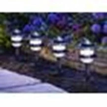 Bargainwizz Home & Garden Gracious Living 5 Garden Lights Set With Photocell Sensor