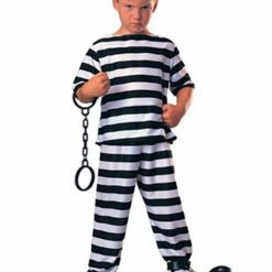 Bargainwizz Jailbird Halloween Costume