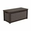 Bargainwizz Keter 165 Gallon Weather Resistant Resin Storage Container Outdoor