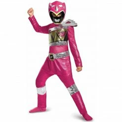 Bargainwizz Power Rangers Dino Charge Pink Sequin Costume Costumes