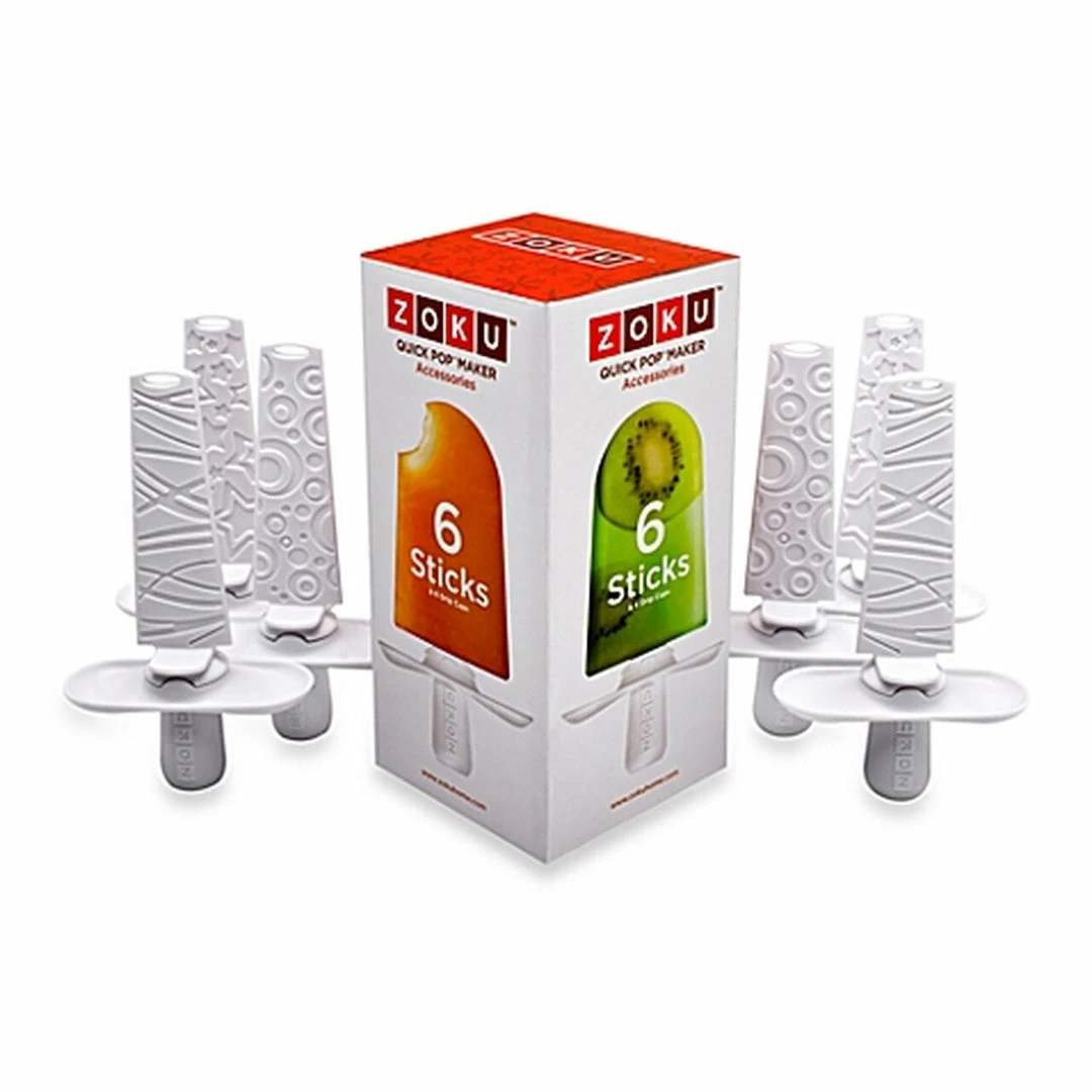Discount π Bargainwizz Kitchen Zoku Quick Pop Sticks With Drip Guards (Set Of 6) β€οΈ 3 Bargainwizz Kitchen Zoku Quick Pop Sticks With Drip Guards (Set Of 6)