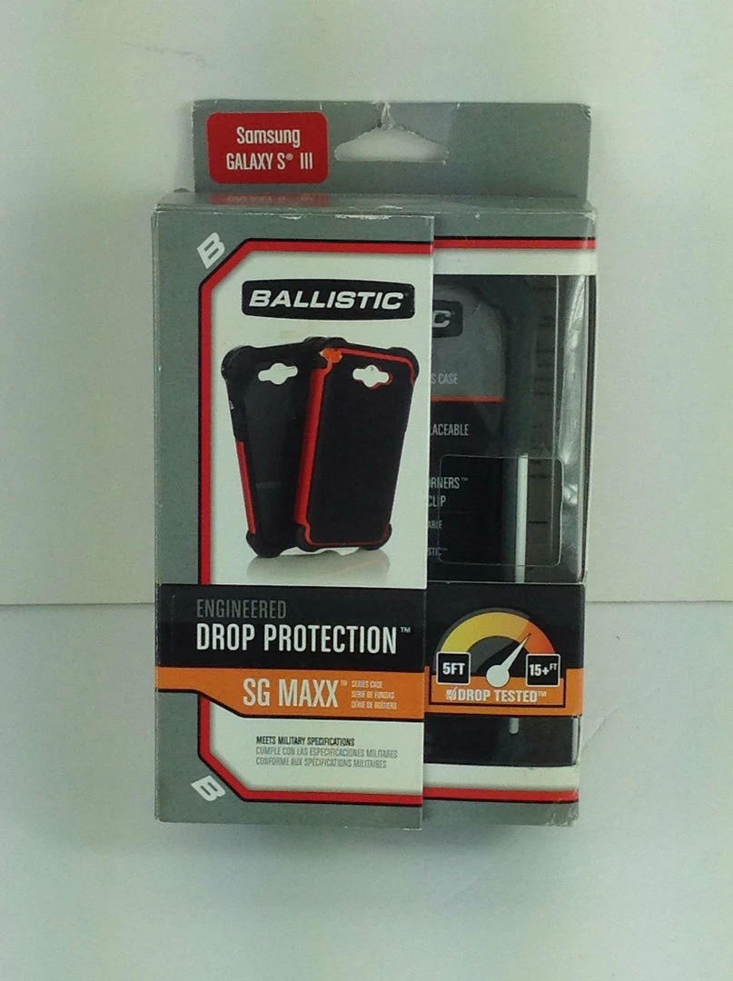 Best Sale π Bargainwizz Ballistic SX0932-M185 Ballistic Samsung Galaxy S III SG MAXX Case - Grey-Whi Cell Phone π₯° 4 Bargainwizz Ballistic SX0932-M185 Ballistic Samsung Galaxy S III SG MAXX Case - Grey-Whi Cell Phone