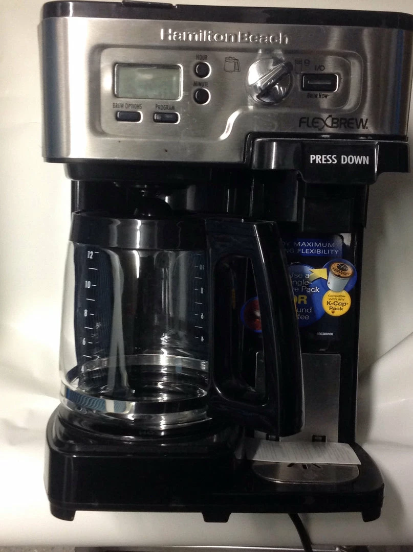 Brand new β Bargainwizz Hamilton Beach 2-way Flexbrew Single Serve And 12-cup Coffeemaker π 3 Bargainwizz Hamilton Beach 2-way Flexbrew Single Serve And 12-cup Coffeemaker