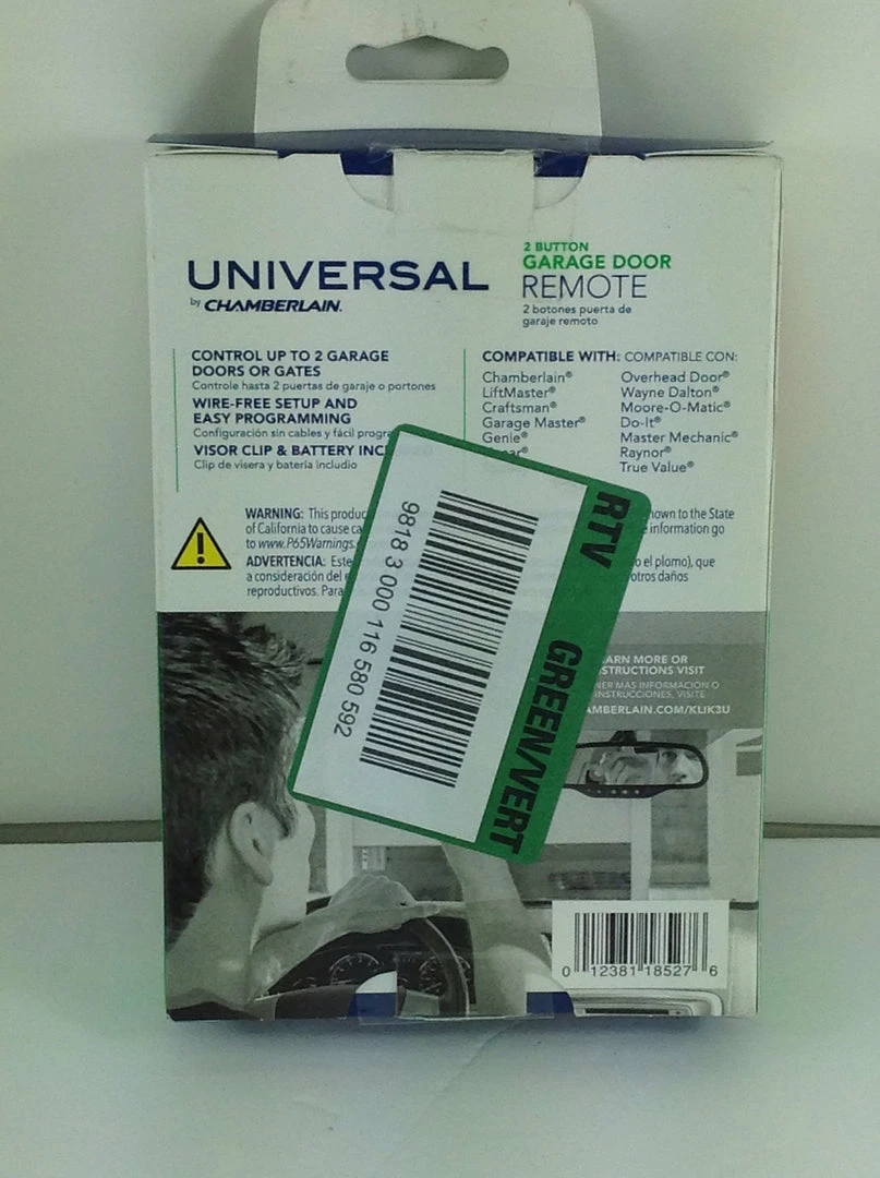 Promo π Bargainwizz Home Improvement Chamberlain Group Clicker Universal 2-Button Garage Door Opener β 5 Bargainwizz Home Improvement Chamberlain Group Clicker Universal 2-Button Garage Door Opener