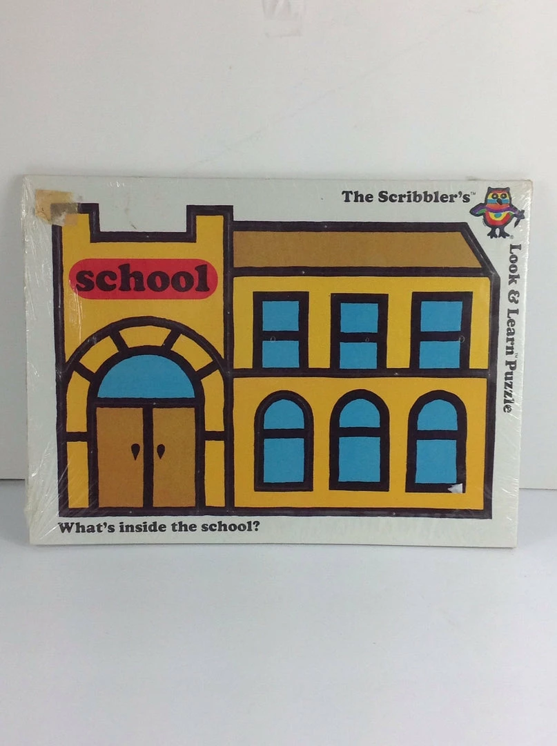 New βοΈ Bargainwizz Toys The Scribbler's Look & Learn Puzzle π 3 Bargainwizz Toys The Scribbler's Look & Learn Puzzle