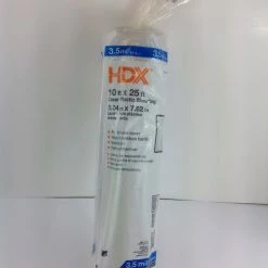 Bargainwizz Building & Materials Clear 3.5 Mil Plastic Sheeting 10 Ft. X 25 Ft.